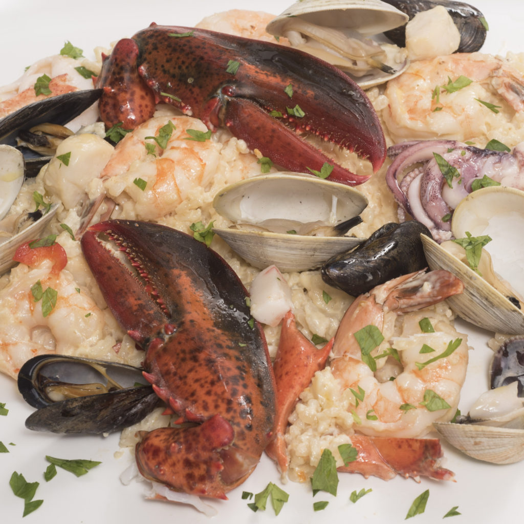 Lobster Paella
